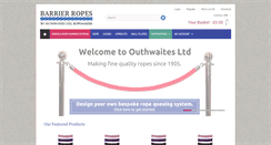 Desktop Screenshot of barrierropes.com
